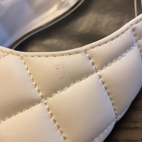 Zara square toed quilted flat mules bloggers fave - Picture 5 of 6